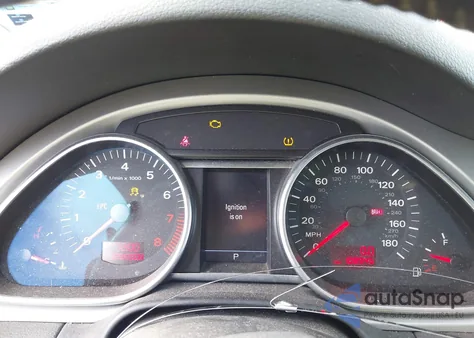 2009 Audi Q7 3.6 Premium from USA, damaged, VIN WA1AY74L29D015576